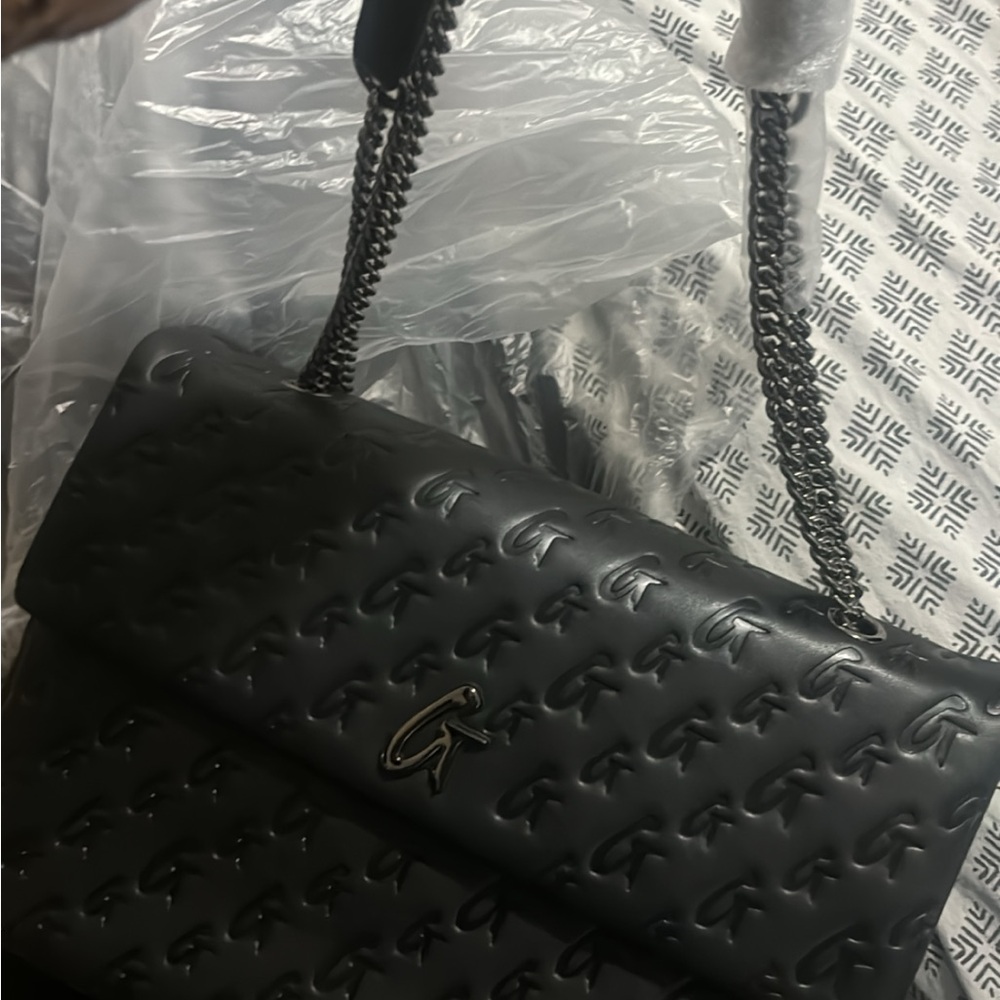Calvin Klein Black Quilted Handbag